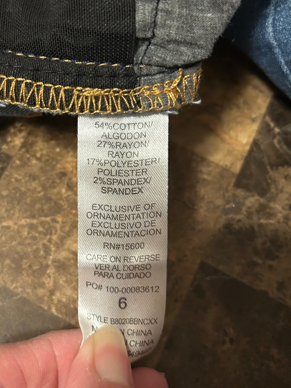Democracy Jean Shorts - Picture 3 of 4